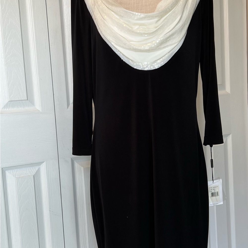 Calvin Klein black cocktail dress size 12